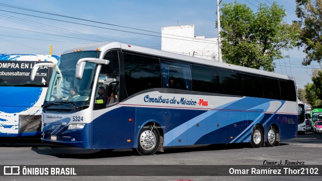 ODM - Ómnibus de México 5324 na cidade de Gustavo A. Madero, Ciudad de México, México, por Omar Ramírez Thor2102. Número da foto: #11929372.