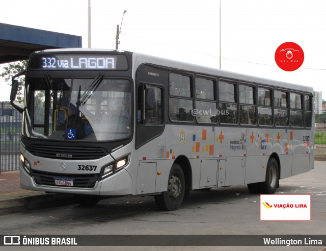 Viação Lira 32637 na cidade de Hortolândia, São Paulo, Brasil, por Wellington Lima. Número da foto: #11929402.