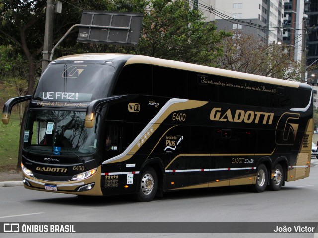 Auto Viação Gadotti 6400 na cidade de Barueri, São Paulo, Brasil, por João Victor. ID da foto: 11931399.