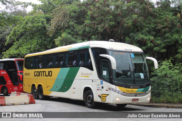 Empresa Gontijo de Transportes 18620 na cidade de São Paulo, São Paulo, Brasil, por Julio Cesar Euzebio Alves. ID da foto: 11931341.