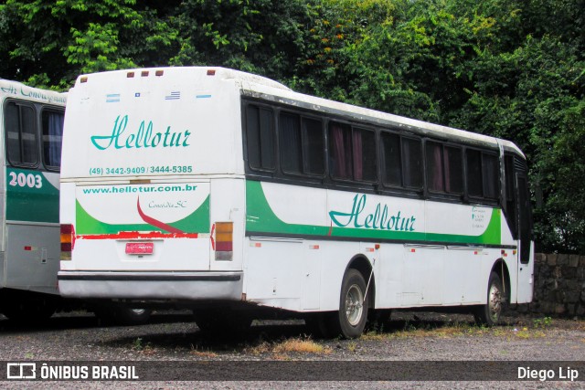Hellotur – Transportes Hello 0932 na cidade de Concórdia, Santa Catarina, Brasil, por Diego Lip. Número da foto: #11930624.