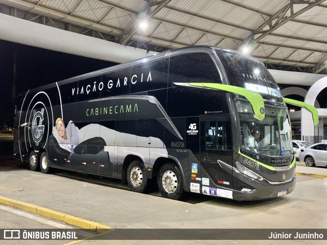 Viação Garcia 86078 na cidade de Marília, São Paulo, Brasil, por Júnior Juninho. Número da foto: #11930539.