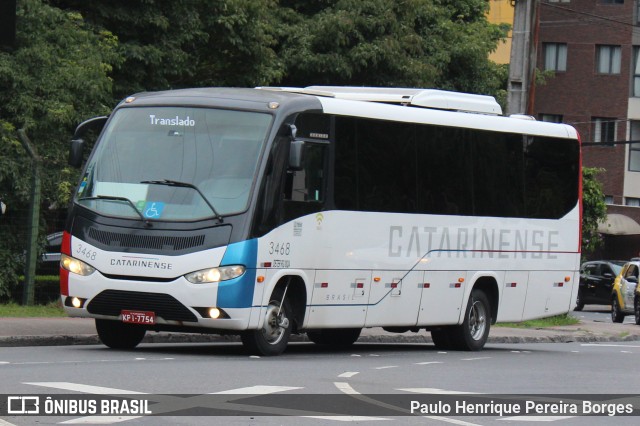 Auto Viação Catarinense 3468 na cidade de Curitiba, Paraná, Brasil, por Paulo Henrique Pereira Borges. Número da foto: #11930709.