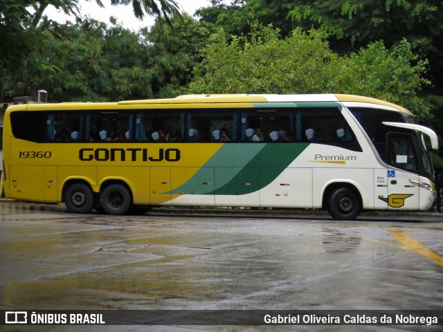 Empresa Gontijo de Transportes 19360 na cidade de São Paulo, São Paulo, Brasil, por Gabriel Oliveira Caldas da Nobrega. ID da foto: 11930400.