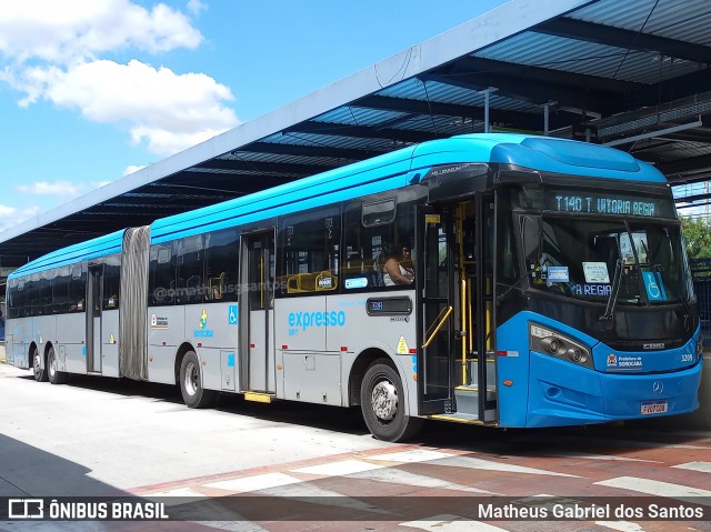 BRT Sorocaba Concessionária de Serviços Públicos SPE S/A 3209 na cidade de Sorocaba, São Paulo, Brasil, por Matheus Gabriel dos Santos. Número da foto: #11986994.