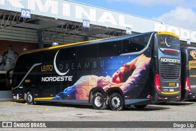 Expresso Nordeste 59120 na cidade de Balneário Camboriú, Santa Catarina, Brasil, por Diego Lip. Número da foto: #11988036.