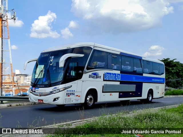 VIDA - Viação Danúbio Azul 18008 na cidade de Campinas, São Paulo, Brasil, por José Eduardo Garcia Pontual. Número da foto: #11986668.
