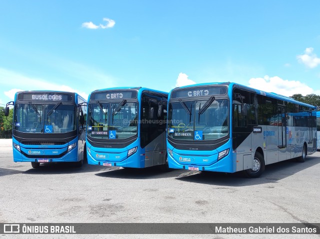 BRT Sorocaba Concessionária de Serviços Públicos SPE S/A 3407 na cidade de Sorocaba, São Paulo, Brasil, por Matheus Gabriel dos Santos. Número da foto: #11986982.