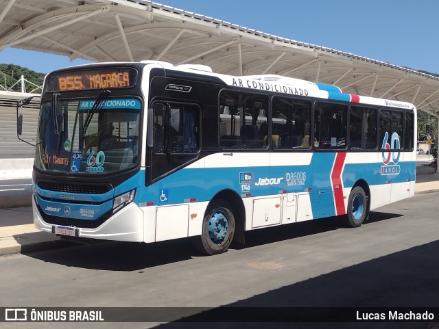 Auto Viação Jabour D86008 na cidade de Rio de Janeiro, Rio de Janeiro, Brasil, por Lucas Machado. Número da foto: #11986664.
