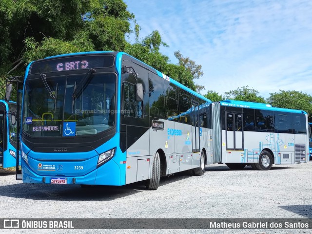 BRT Sorocaba Concessionária de Serviços Públicos SPE S/A 3239 na cidade de Sorocaba, São Paulo, Brasil, por Matheus Gabriel dos Santos. Número da foto: #11986917.