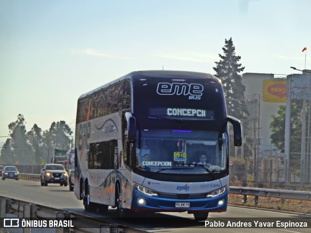 Pullman Eme Bus 251 na cidade de San Fernando, Colchagua, Libertador General Bernardo O'Higgins, Chile, por Pablo Andres Yavar Espinoza. ID da foto: 11986455.