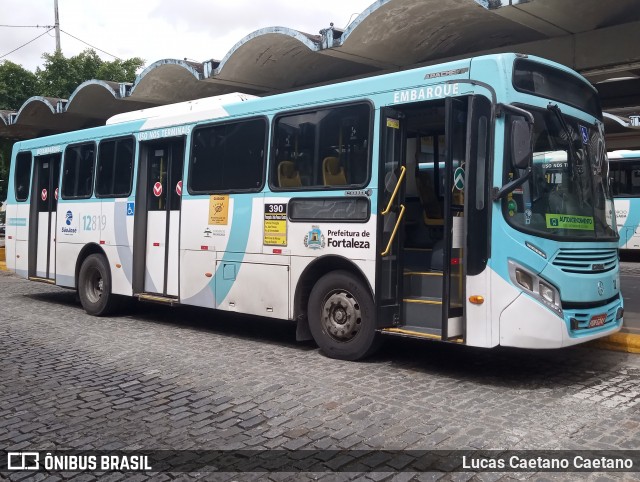 Auto Viação São José 12819 na cidade de Fortaleza, Ceará, Brasil, por Lucas Caetano Caetano. ID da foto: 11986923.