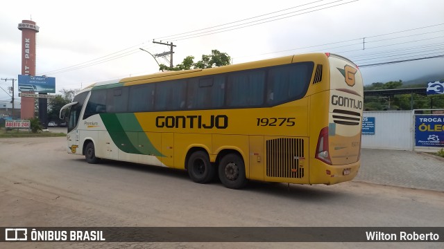 Empresa Gontijo de Transportes 19275 na cidade de Governador Valadares, Minas Gerais, Brasil, por Wilton Roberto. ID da foto: 12009793.