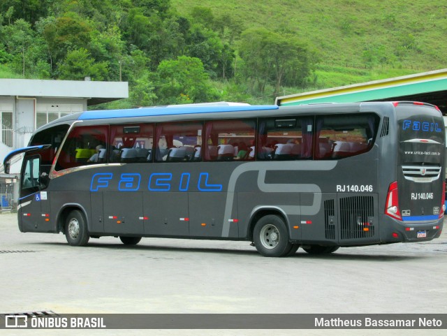 Fácil Transportes e Turismo RJ 140.046 na cidade de Juiz de Fora, Minas Gerais, Brasil, por Mattheus Bassamar Neto. Número da foto: #12007097.