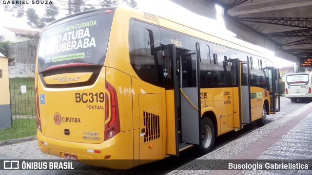 Transporte Coletivo Glória BC319 na cidade de Curitiba, Paraná, Brasil, por Busologia Gabrielística. ID da foto: 12007583.