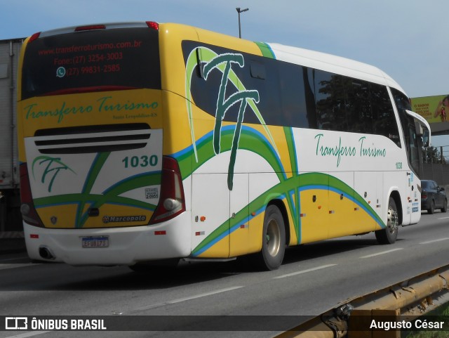 Transferro Turismo 1030 na cidade de Nova Iguaçu, Rio de Janeiro, Brasil, por Augusto César. ID da foto: 12008246.