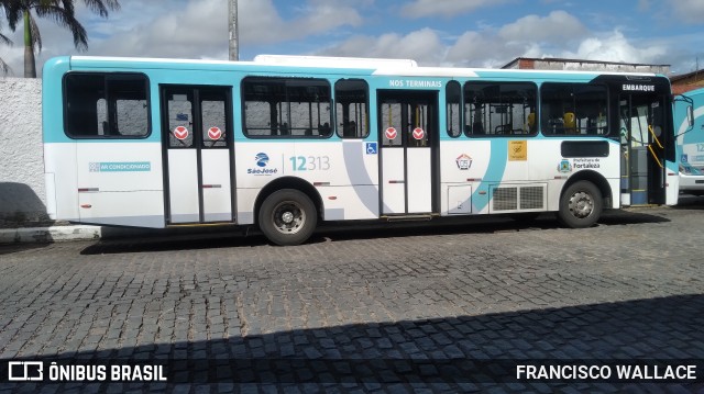 Auto Viação São José 12313 na cidade de Fortaleza, Ceará, Brasil, por FRANCISCO WALLACE. Número da foto: #12008204.