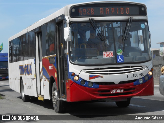 Transportadora Tinguá RJ 156.205 na cidade de Nova Iguaçu, Rio de Janeiro, Brasil, por Augusto César. Número da foto: #12008229.