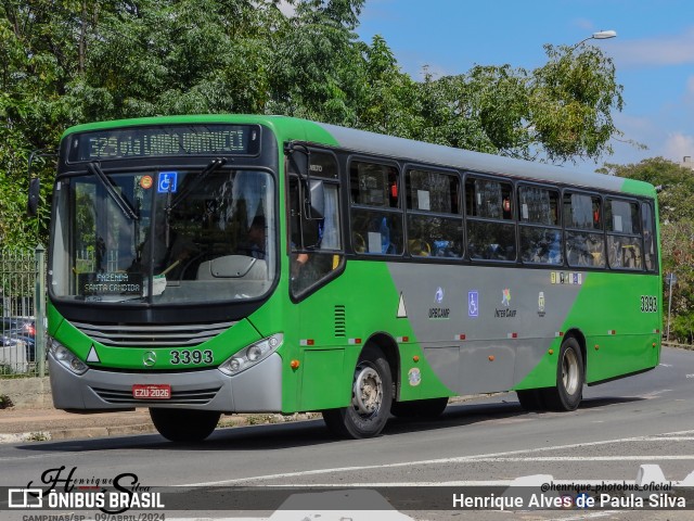 VB Transportes e Turismo 3393 na cidade de Campinas, São Paulo, Brasil, por Henrique Alves de Paula Silva. ID da foto: 12009719.