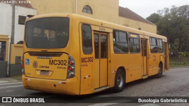 Auto Viação Mercês MC302 na cidade de Curitiba, Paraná, Brasil, por Busologia Gabrielística. Número da foto: #12007536.