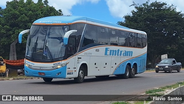 Emtram 4920 na cidade de Barra da Estiva, Bahia, Brasil, por Flávio  Santos. ID da foto: 12007257.