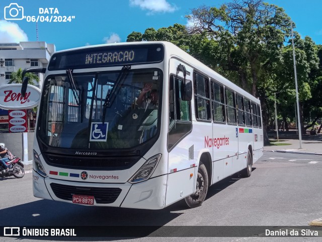Consórcio Navegantes - 09  > Empresa de Transportes Nossa Senhora Aparecida > Empresa de Transportes Marcos da Silva 09139 na cidade de João Pessoa, Paraíba, Brasil, por Daniel da Silva. Número da foto: #12009135.
