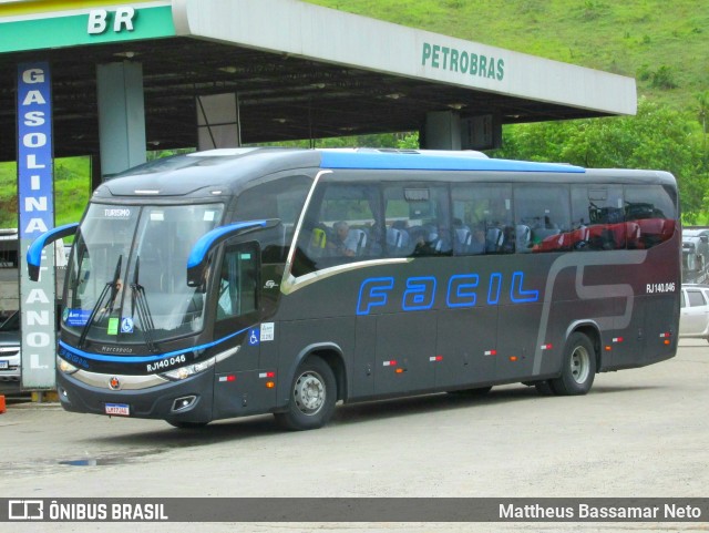 Fácil Transportes e Turismo RJ 140.046 na cidade de Juiz de Fora, Minas Gerais, Brasil, por Mattheus Bassamar Neto. ID da foto: 12007094.