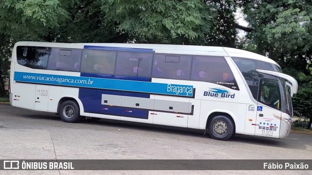 Auto Viação Bragança 11003 na cidade de São Paulo, São Paulo, Brasil, por Fábio Paixão. ID da foto: 12007756.