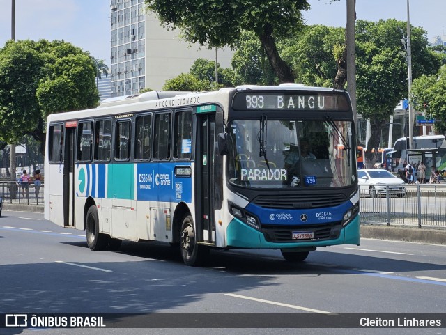 Transportes Campo Grande D53546 na cidade de Rio de Janeiro, Rio de Janeiro, Brasil, por Cleiton Linhares. ID da foto: 12008531.