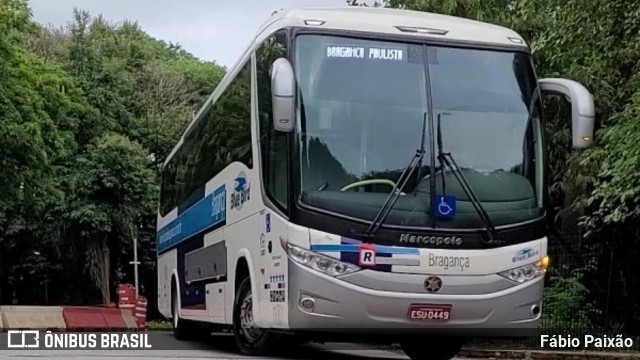 Auto Viação Bragança 11001 na cidade de São Paulo, São Paulo, Brasil, por Fábio Paixão. ID da foto: 12007757.