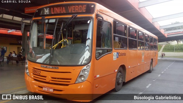 Viação Santo Ângelo 18602 na cidade de Colombo, Paraná, Brasil, por Busologia Gabrielística. Número da foto: #12008067.
