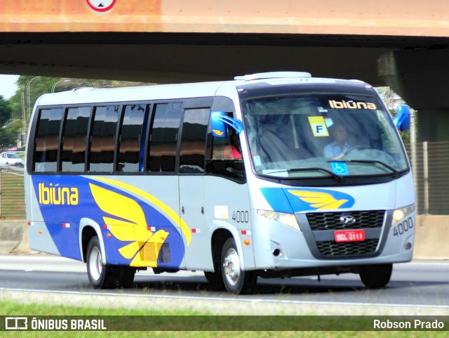 Ibiuna Transportes 4000 na cidade de São José dos Campos, São Paulo, Brasil, por Robson Prado. ID da foto: 12008184.