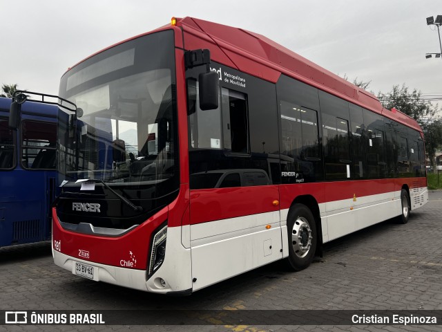 Subus 3109 na cidade de Huechuraba, Santiago, Metropolitana de Santiago, Chile, por Cristian Espinoza. Número da foto: #12010950.