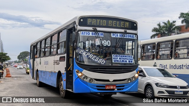 Transportes Barata BN-99024 na cidade de Ananindeua, Pará, Brasil, por Silas Bahia Monteiro. ID da foto: 12010795.