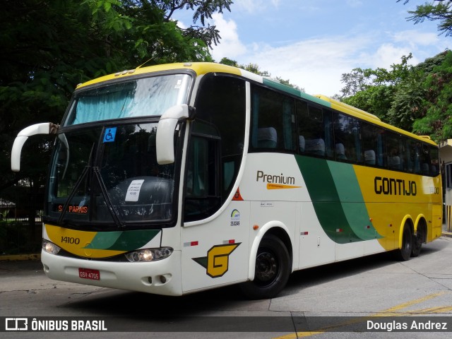 Empresa Gontijo de Transportes 14100 na cidade de São Paulo, São Paulo, Brasil, por Douglas Andrez. Número da foto: #12012929.