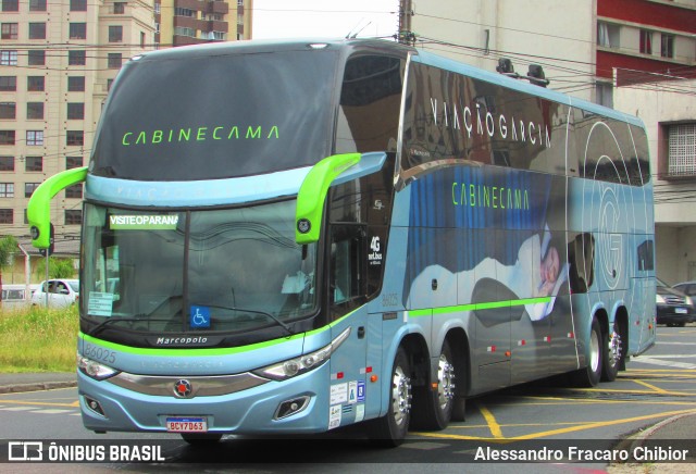 Viação Garcia 86025 na cidade de Curitiba, Paraná, Brasil, por Alessandro Fracaro Chibior. Número da foto: #12010739.