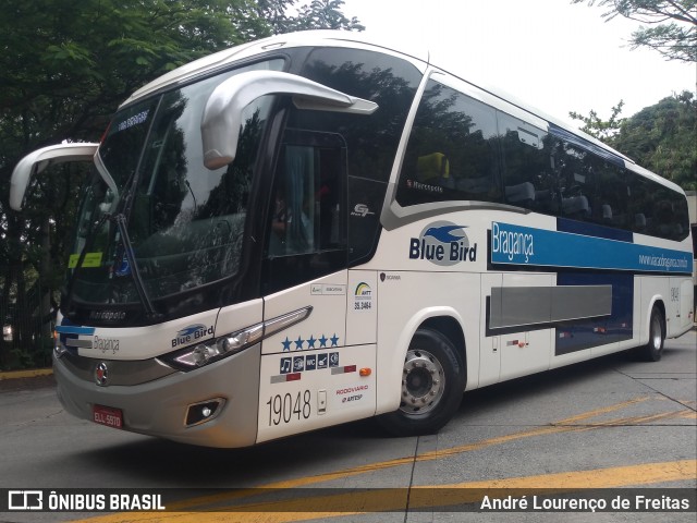Auto Viação Bragança 19048 na cidade de São Paulo, São Paulo, Brasil, por André Lourenço de Freitas. Número da foto: #12010864.
