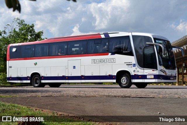 Viação Piracicabana 2852 na cidade de Americana, São Paulo, Brasil, por Thiago Silva. Número da foto: #12011843.