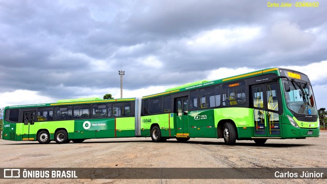 Metrobus 1202 na cidade de Goiânia, Goiás, Brasil, por Carlos Júnior. ID da foto: 12011686.