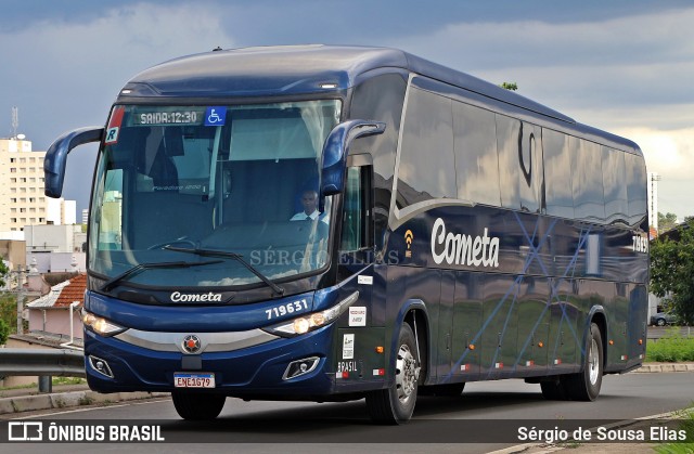 Viação Cometa 719631 na cidade de Campinas, São Paulo, Brasil, por Sérgio de Sousa Elias. ID da foto: 12011887.