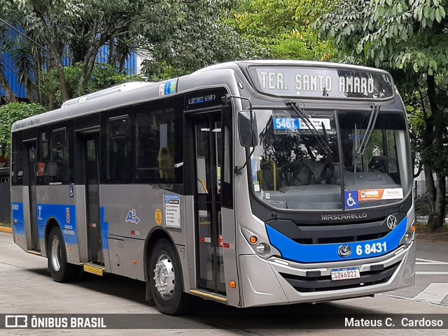 Cooper Líder > A2 Transportes 6 8431 na cidade de São Paulo, São Paulo, Brasil, por Mateus C.  Cardoso. ID da foto: 12012068.