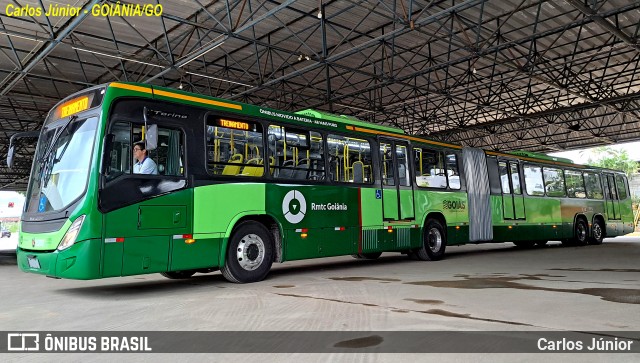 Metrobus 1202 na cidade de Goiânia, Goiás, Brasil, por Carlos Júnior. ID da foto: 12011647.