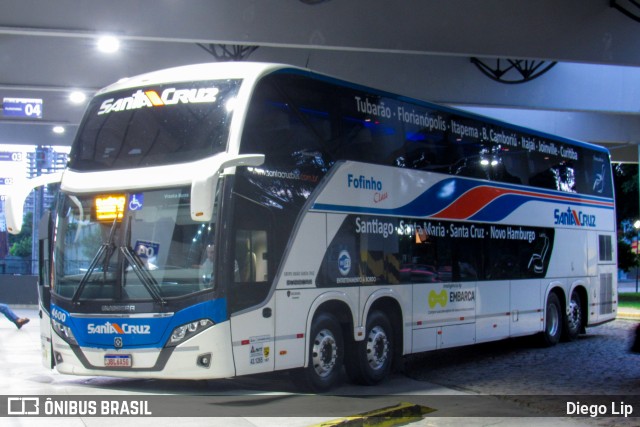 VUSC - Viação União Santa Cruz 4600 na cidade de Joinville, Santa Catarina, Brasil, por Diego Lip. Número da foto: #12010576.