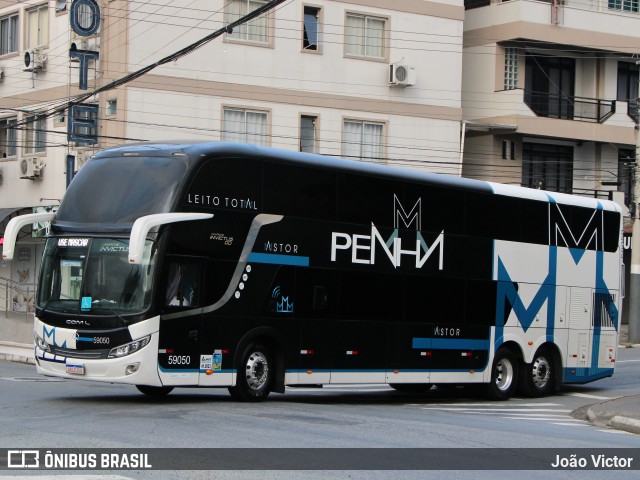 Empresa de Ônibus Nossa Senhora da Penha 59050 na cidade de Balneário Camboriú, Santa Catarina, Brasil, por João Victor. Número da foto: #12013032.
