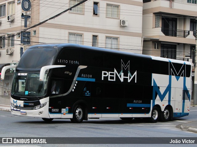 Empresa de Ônibus Nossa Senhora da Penha 59050 na cidade de Balneário Camboriú, Santa Catarina, Brasil, por João Victor. ID da foto: 12013032.