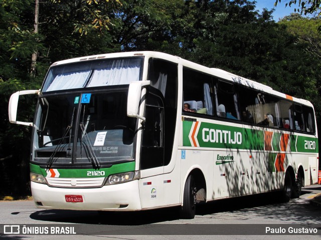 Empresa Gontijo de Transportes 21120 na cidade de São Paulo, São Paulo, Brasil, por Paulo Gustavo. Número da foto: #12012876.