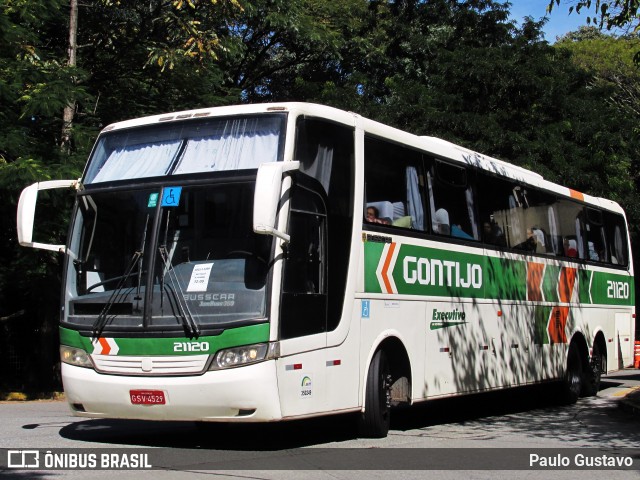 Empresa Gontijo de Transportes 21120 na cidade de São Paulo, São Paulo, Brasil, por Paulo Gustavo. ID da foto: 12012876.