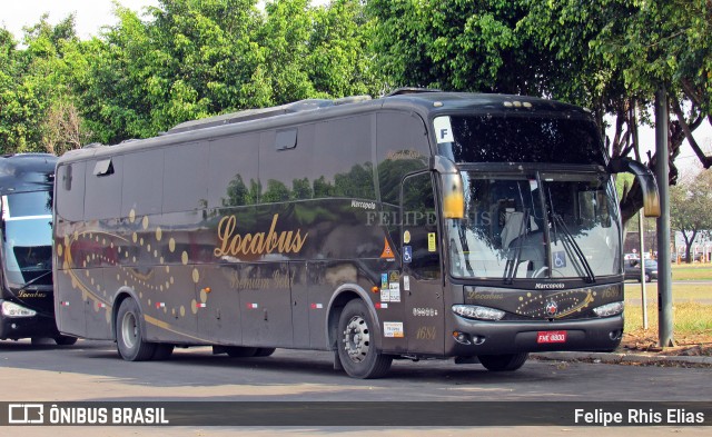 Locabus Locação e Transportes 1684 na cidade de Agudos, São Paulo, Brasil, por Felipe Rhis Elias. ID da foto: 12012942.