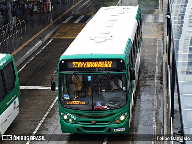 OT Trans - Ótima Salvador Transportes 21320 na cidade de Salvador, Bahia, Brasil, por Felipe Damásio. Número da foto: #12012202.