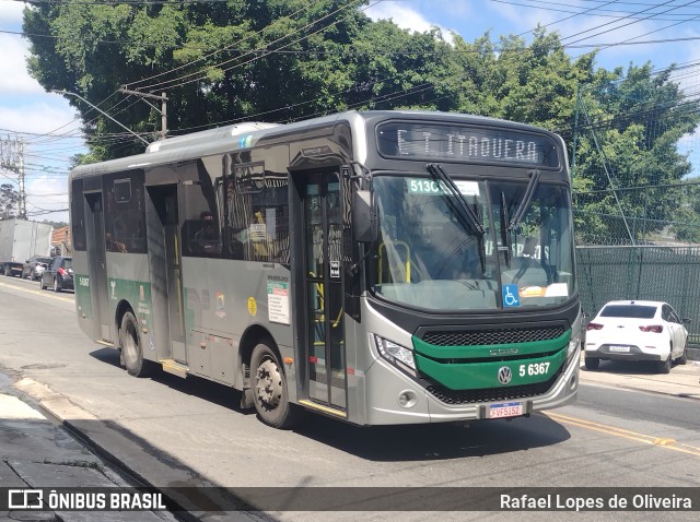 Transunião Transportes 5 6367 na cidade de São Paulo, São Paulo, Brasil, por Rafael Lopes de Oliveira. ID da foto: 12010848.